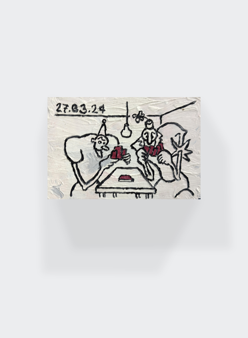 Toby Ursell: The card Players