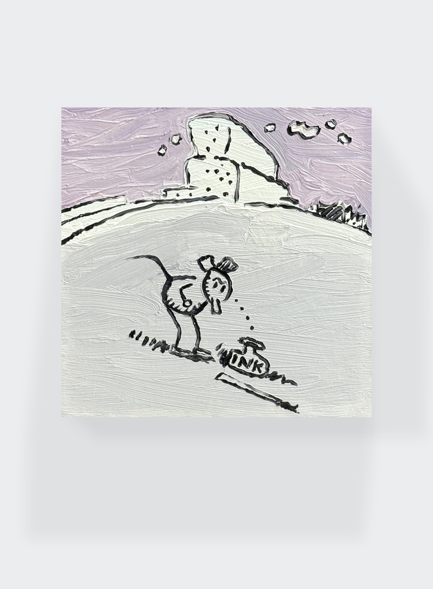 Toby Ursell: Thinking of Inking (after George Herriman)