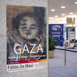 News about Gaza – EU Parliament, Brussels